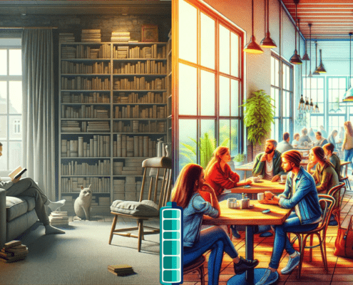 Wie tanken Menschen Energie? Introversion und Extraversion (Extroversion) - oder dazwischen